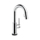 Delta 9959T Trinsic Single Handle Pull Down Bar Prep Faucet With Touch2O Chrome 1