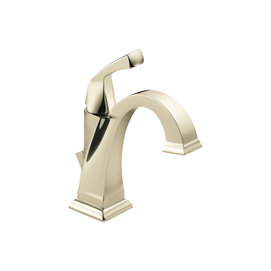 Delta 551 Dryden Single Handle Lavatory Faucet Polished Nickel 1