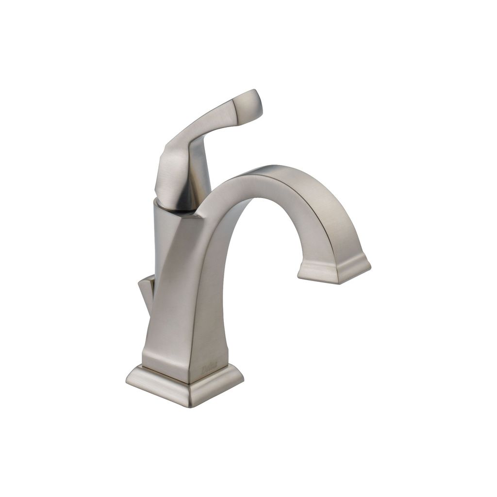 Delta 551 Dryden Single Handle Lavatory Faucet Brilliance Stainless 1