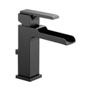 Delta 568LF Ara Single Handle Channel Lavatory Faucet Matte Black 1