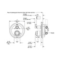 Delta T27997 Monitor 17 Series Valve Trim Integrated Diverter Chrome 2