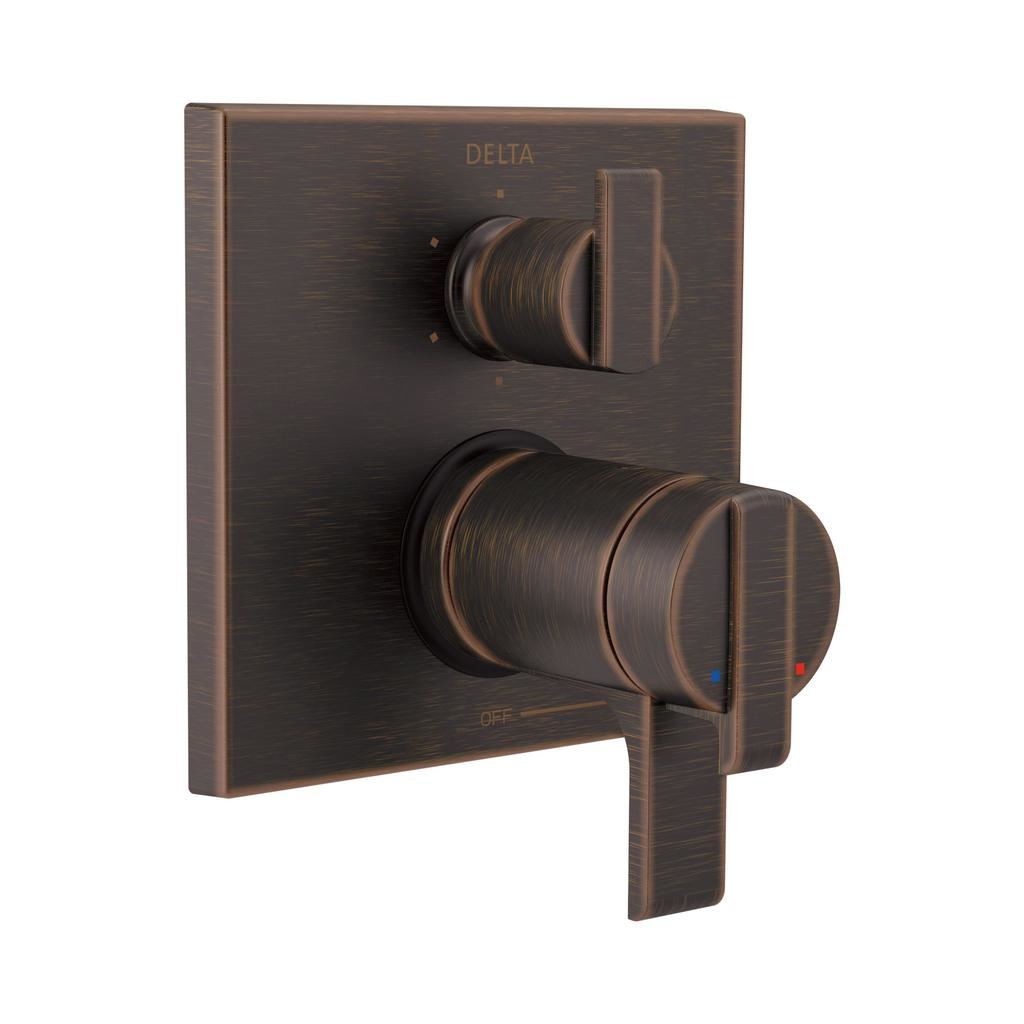 Delta T27T967 MonitorR Tempassure R 17T Series Valve With 3 Setting Diverter Venetian Bronze 1