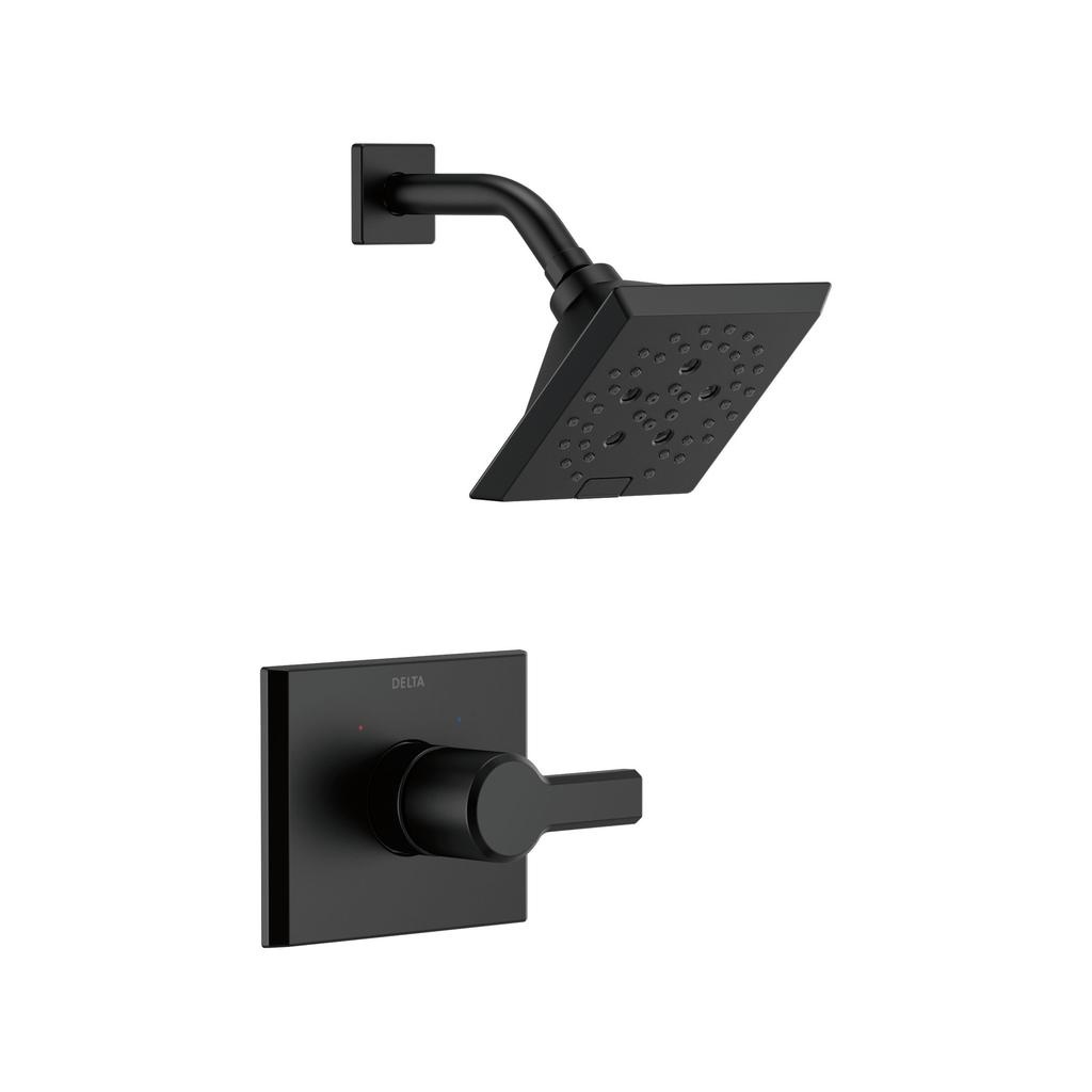 Delta T14299 Pivotal Monitor 14 Series H2Okinetic Shower Trim Matte Black 1