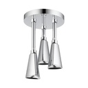 Delta 57140 Zura H2Okinetic Pendant Raincan Shower Head Chrome 1