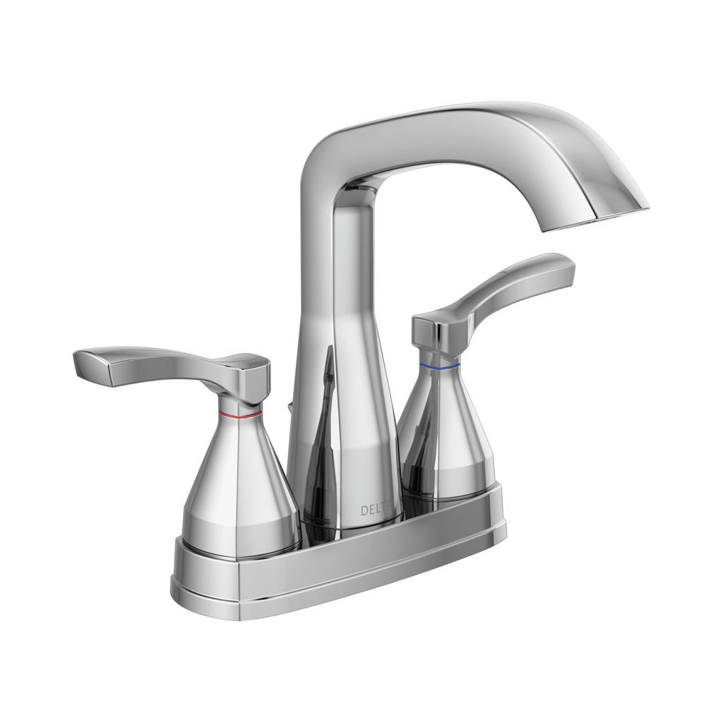 Delta 25776 Stryke Centerset Faucet Stainless Chrome 1