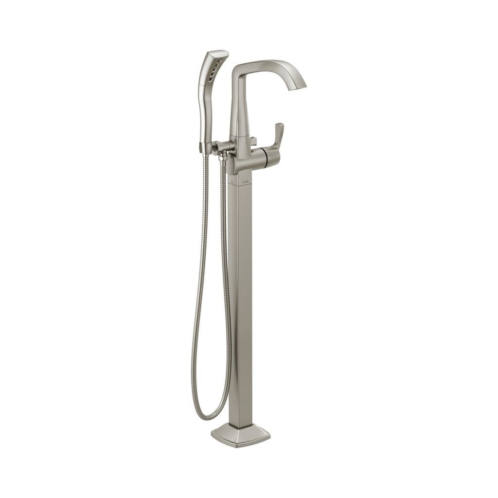 Delta T4776-FL Stryke Freestanding Tub Filler Trim Stainless 1