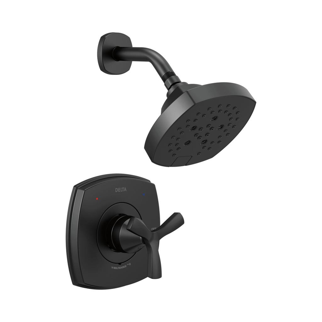 Delta T142766 Stryke 14 Series Shower Only Matte Black 1