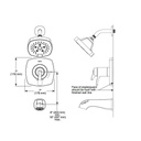 Delta T17T276 Stryke 17 Thermostatic Shower Only Stainless 2