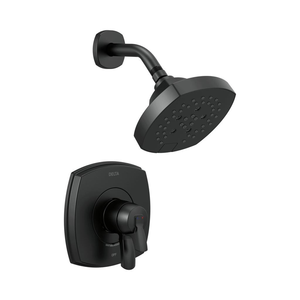 Delta T17276 Stryke 17 Series Shower Only Matte Black 1