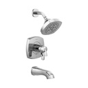 Delta T17T476 Stryke 17 Thermostatic Tub and Shower Only Chrome 1