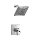 Delta T17274 Zura 17 Series Multi Choice H2Okinetic Shower Only Trim Chrome 1