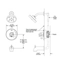 Delta T17059 Trinsic Monitor 17 Series Valve Only Trim Stainless 2