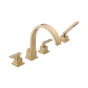 Delta T4753 Vero Roman Tub Trim with Hand Shower Champagne Bronze 1