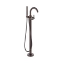 Delta T4759-LF Trinsic Contemporary Floor Mount Tub Filler Trim Venetian Bronze 1