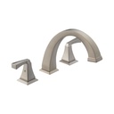 Delta T2751 Dryden 3 Hole Roman Tub Trim Stainless 1