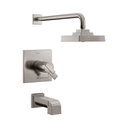 Delta T17T467 Ara TempAssure 17T Series H2Okinetic Tub And Shower Trim Stainless 1