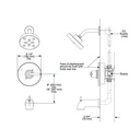 Delta T14059 Trinsic Monitor 14 Series Valve Only Trim Champagne Bronze 2