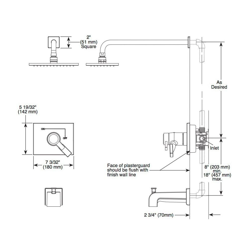 Delta T17T453 Vero TempAssure 17T Series Tub And Shower Trim Chrome 2