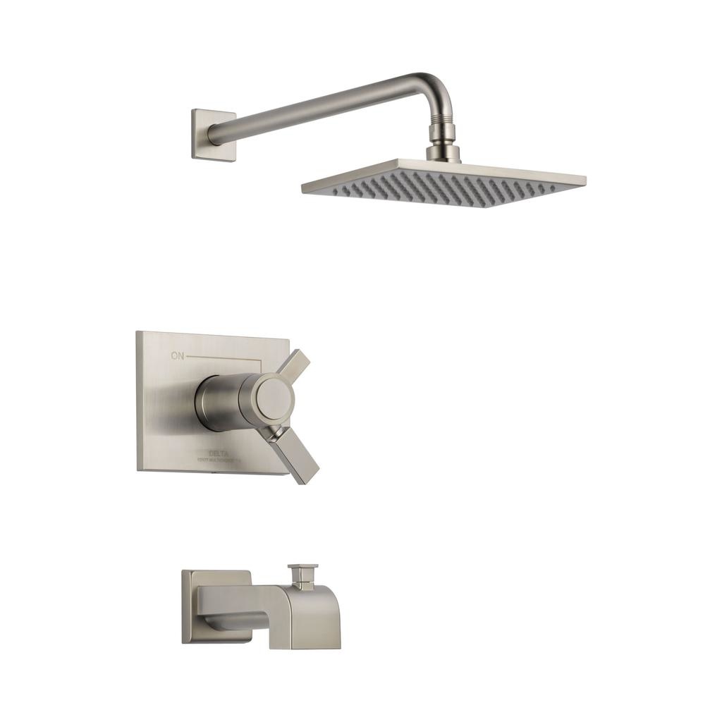 Delta T17T453 Vero TempAssure 17T Series Tub And Shower Trim Stainless 1