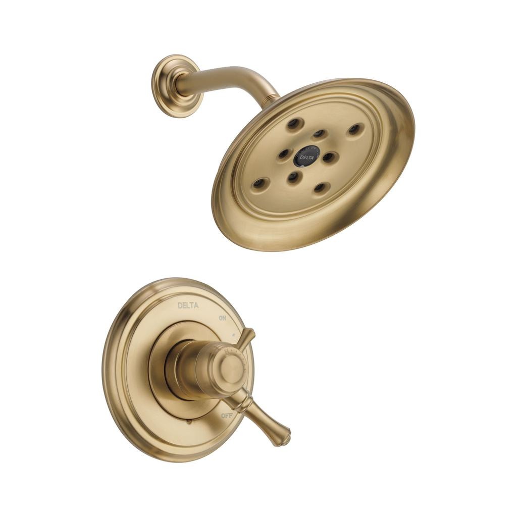 Delta T17297 Cassidy Monitor 17 Series H2Okinetic Shower Trim Champagne Bronze 1