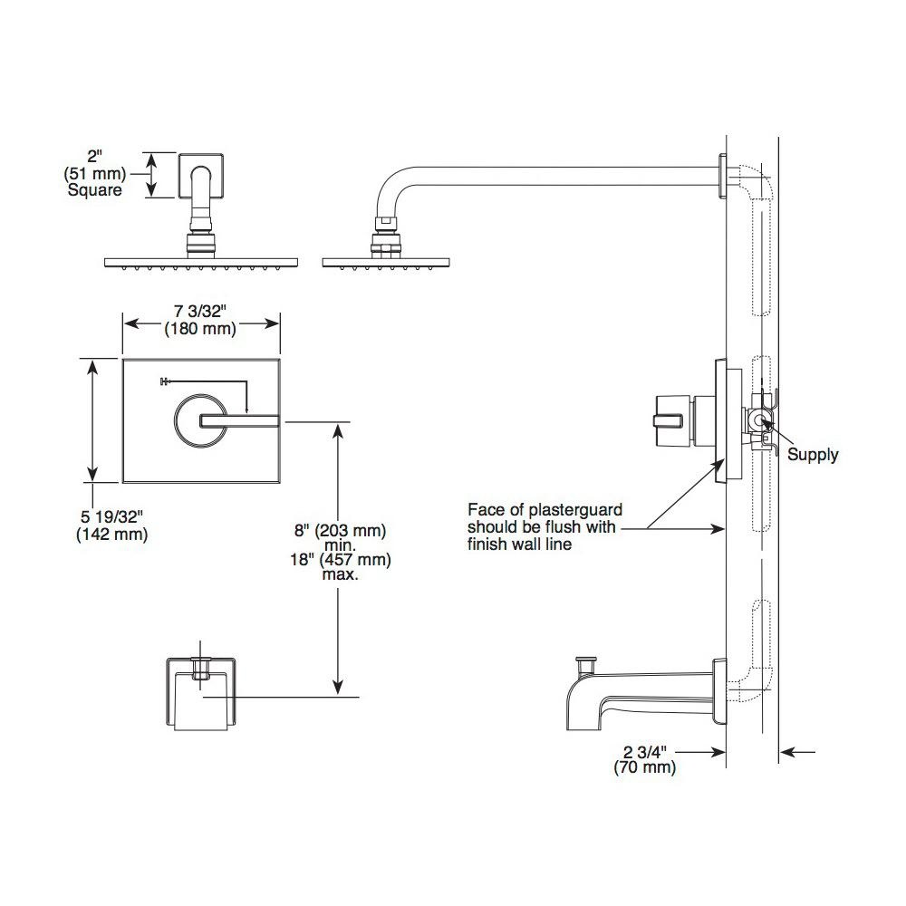 Delta T14053 Vero Monitor 14 Series Valve Only Trim Stainless 2