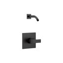 Delta T14267-LHD Ara Monitor 14 Series H2Okinetic Shower Trim Less Head Matte Black 1