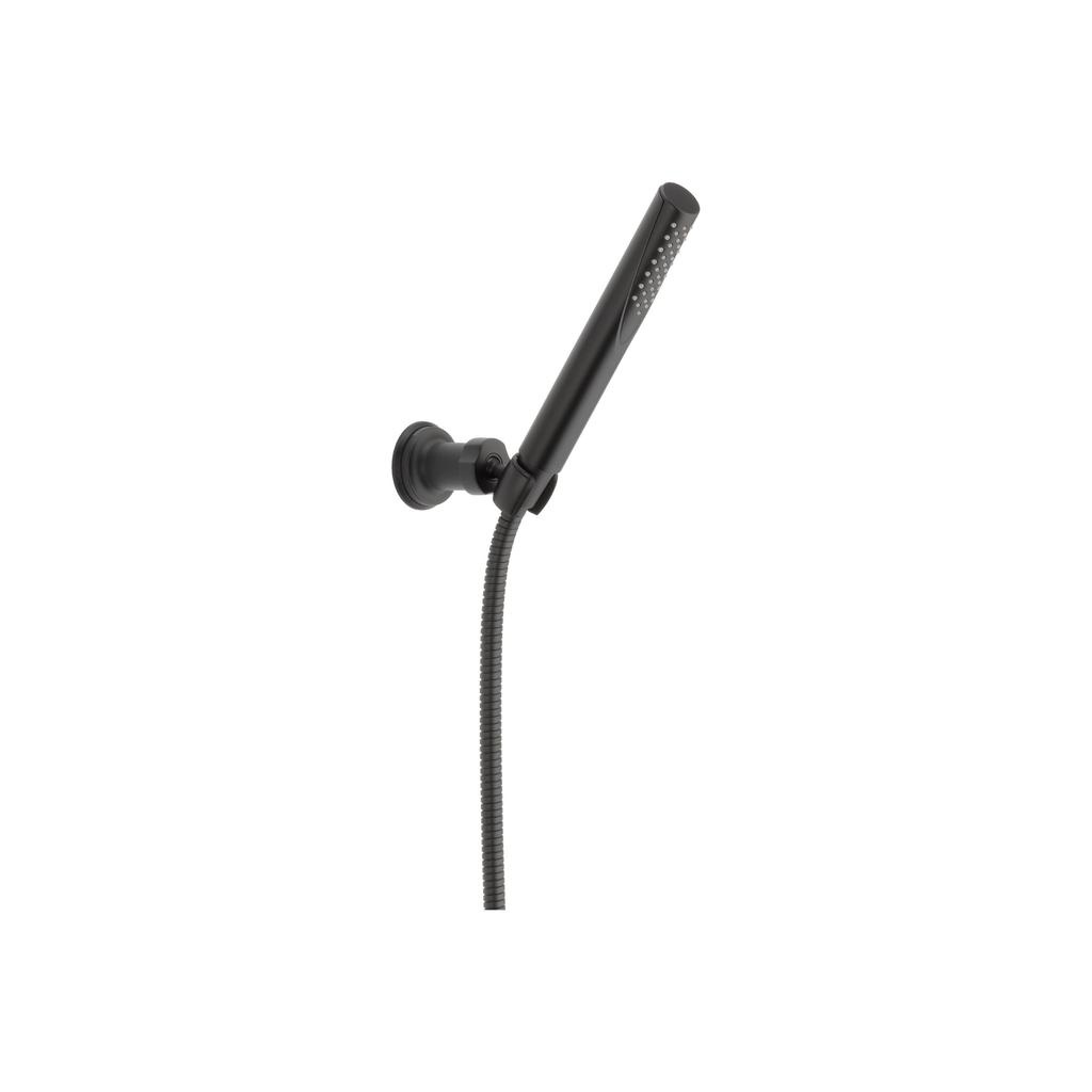 Delta 55085 Premium Single Setting Adjustable Wall Mount Hand Shower Matte Black 1