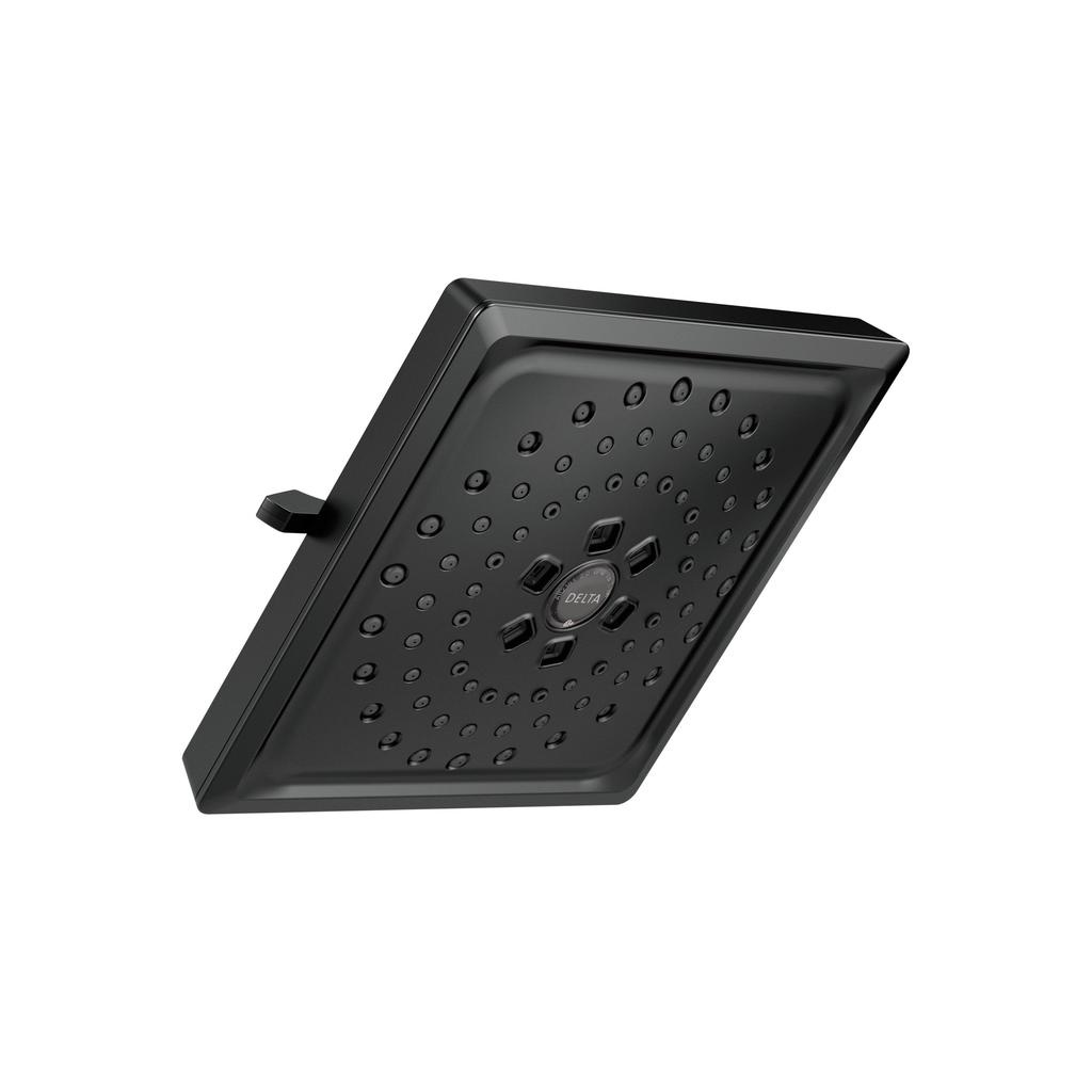 Delta 52684 H2Okinetic 3 Setting Raincan Shower Head Matte Black 1