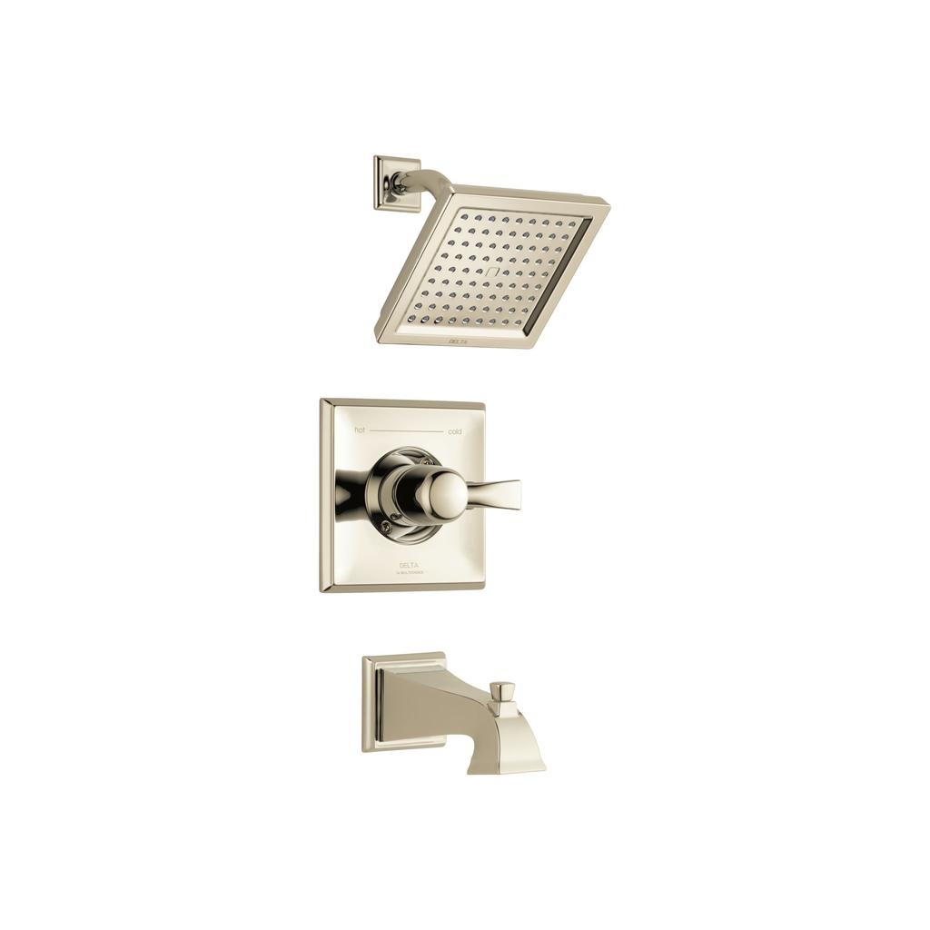 Delta T14451 Dryden Monitor 14 Series Tub And Shower Trim Polished Nickel 1