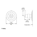 Delta T11859 Trinsic 3 Setting 2 Port Diverter Trim Stainless 2