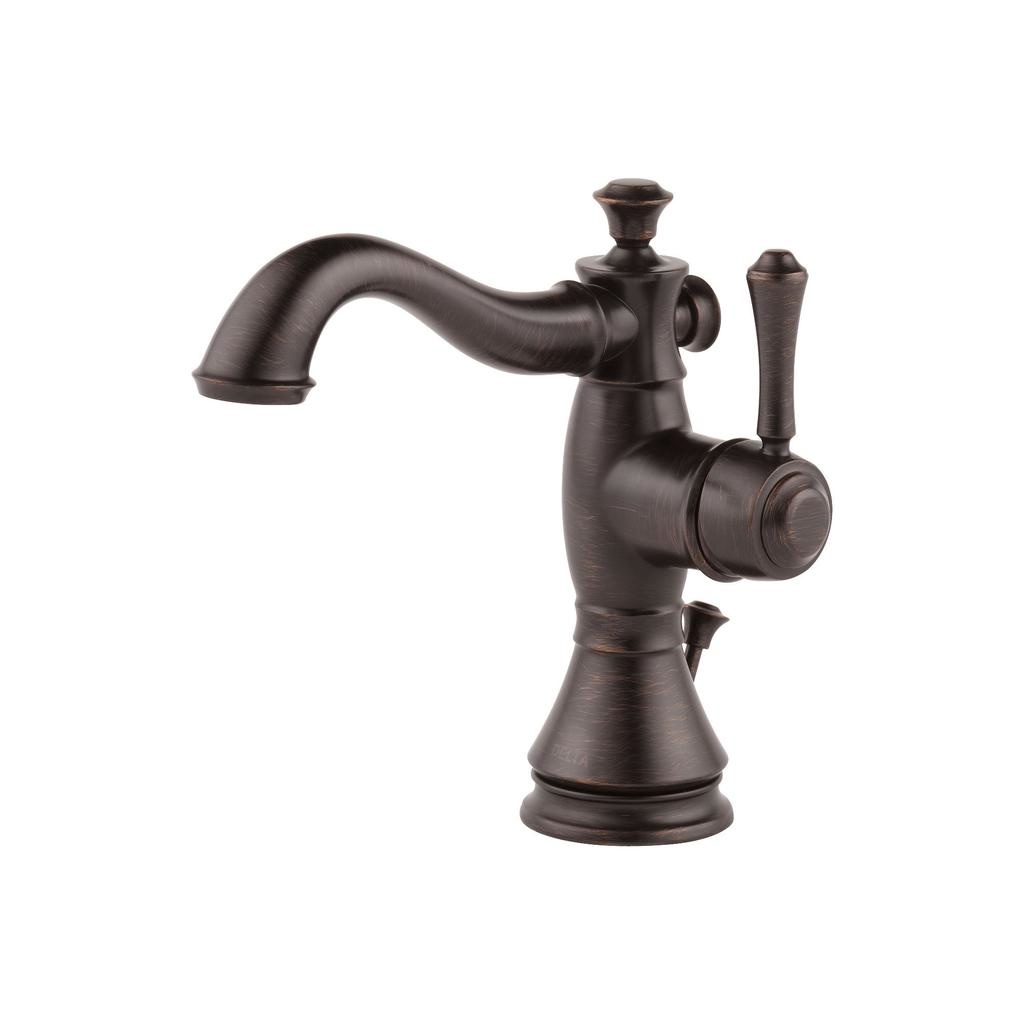 Delta 597LF Cassidy Single Handle Bathroom Faucet Venetian Bronze 1