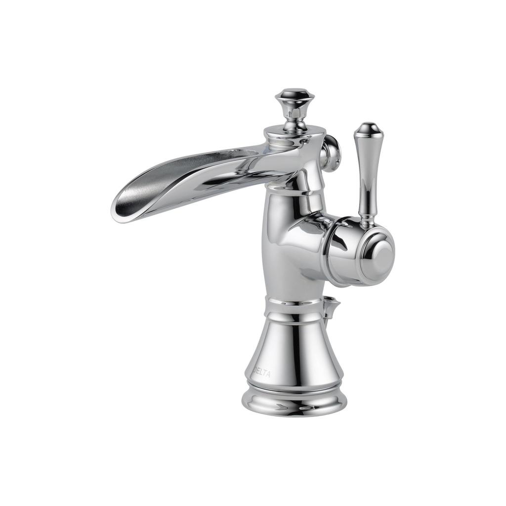 Delta 598LF Cassidy Single Handle Channel Bathroom Faucet Chrome 1