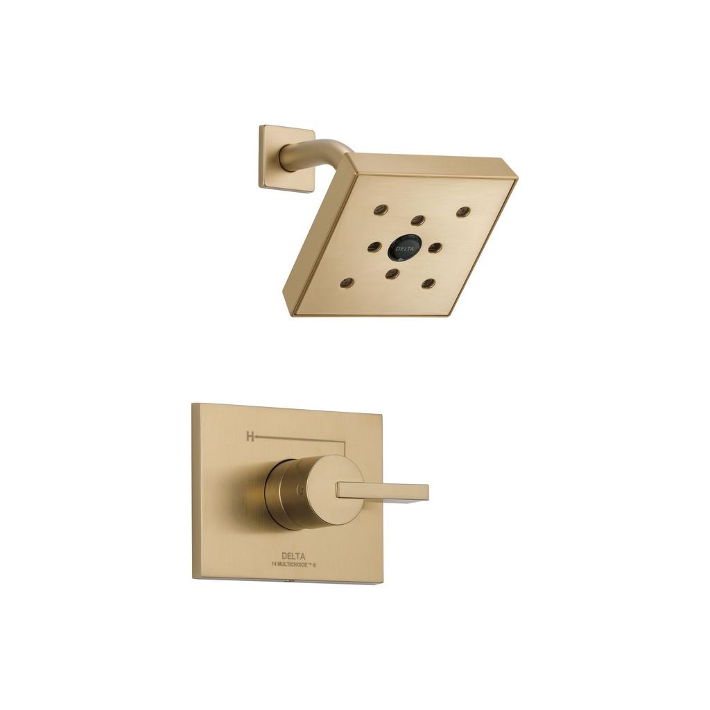 Delta T14253 H2O Vero Monitor 14 Series Shower Trim Champagne Bronze 1