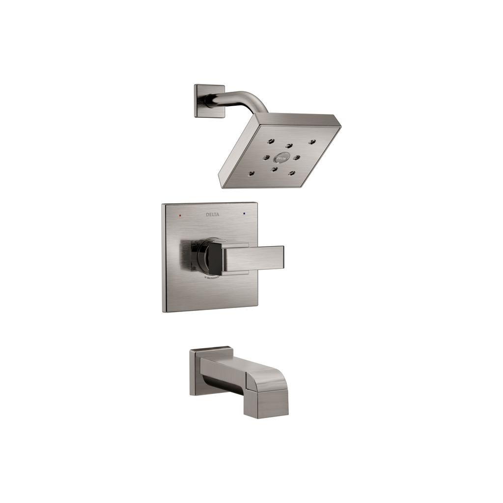 Delta T14467 Ara 14 Series Mc Tub Shower Trim Stainless 1