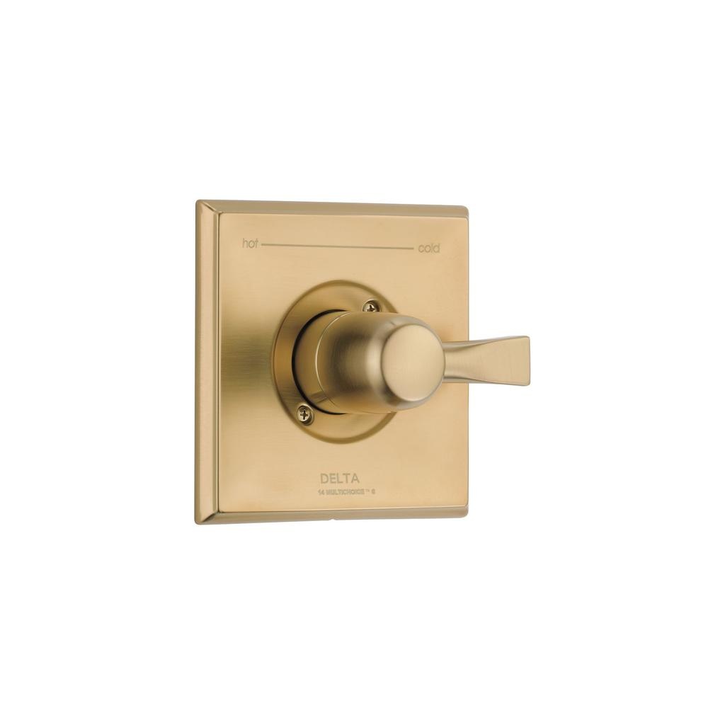 Delta T14051 Dryden Monitor 14 Series Valve Only Trim Champagne Bronze 1