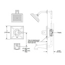 Delta T14051 Dryden Monitor 14 Series Valve Only Trim Polished Nickel 2