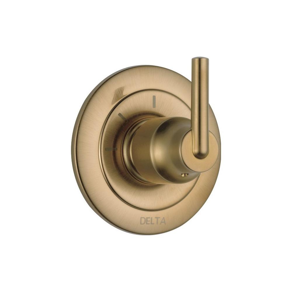 Delta T11859 Trinsic 3 Setting 2 Port Diverter Trim Champagne Bronze 1