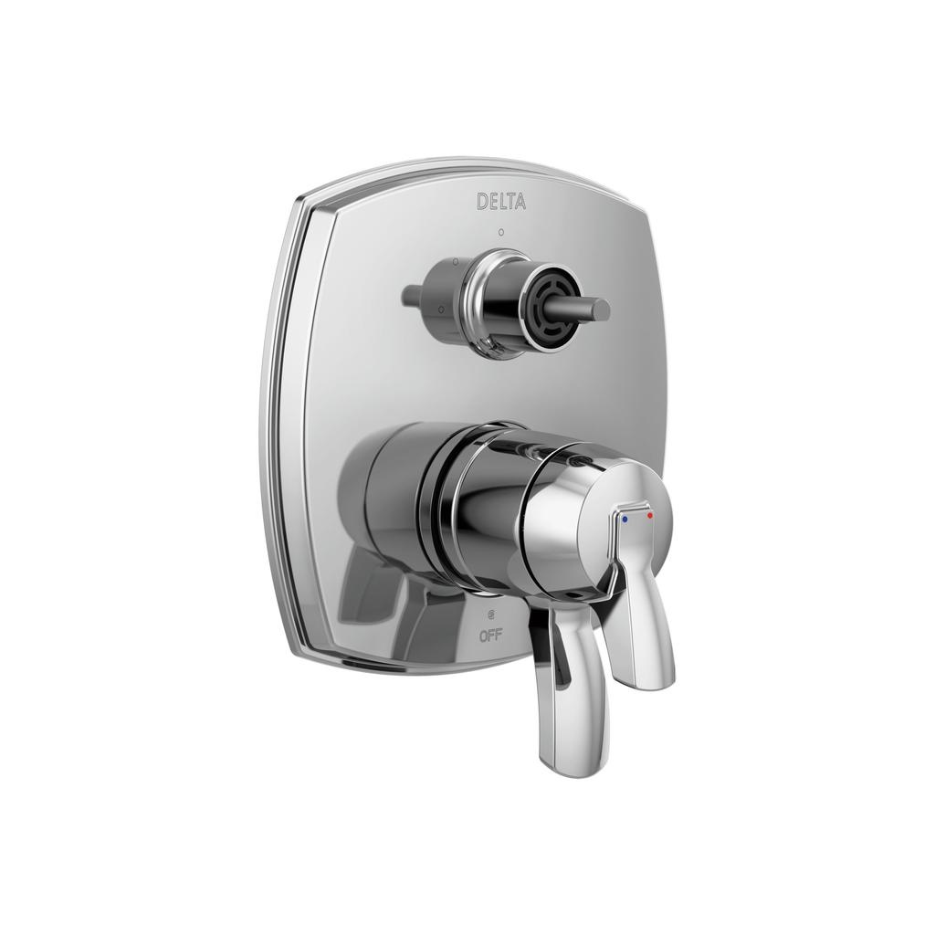 Delta T27876 Stryke 17 Series Integrated Diverter Trim Less Handle Chrome 1