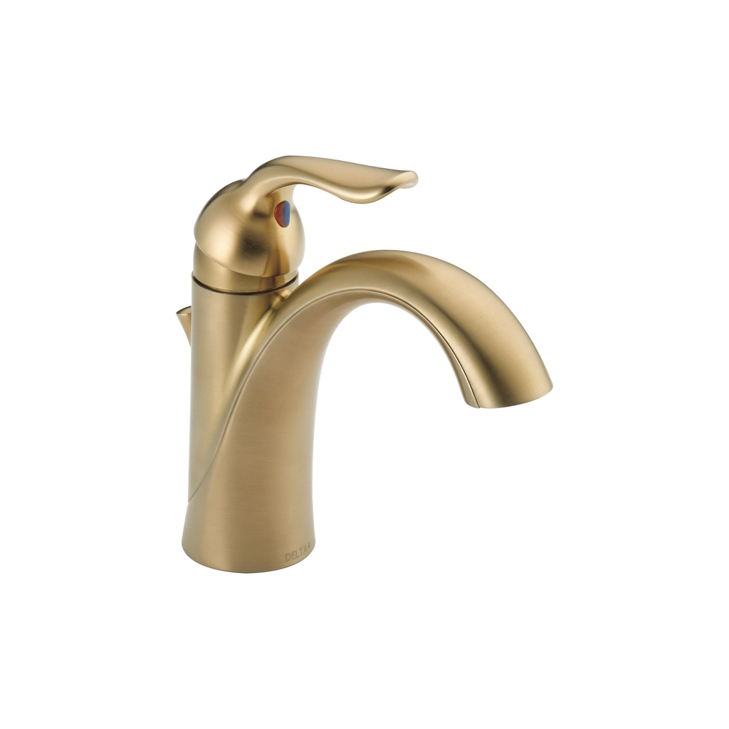 Delta 538 MPU Lahara Single Handle Lavatory Faucet Champagne Bronze 1