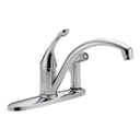 Delta 340 Collins Single Handle Kitchen Faucet Integral Spray Chrome 1