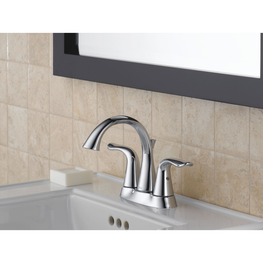 Delta 2538 Lahara Two Handle Centerset Lavatory Faucet Venetian Bronze 3