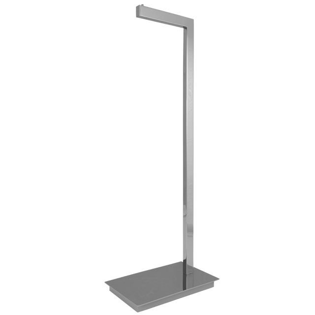 Laloo 9001NPN Floor Stand Paper Holder Polished Nickel 1