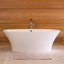 Victoria + Albert Ionian Freestanding Tub With Overflow Standard White 1