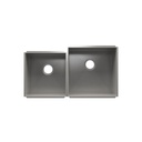 Julien 003641 Urbanedge Sink Undermount Double L15X16X8 R18X18X10