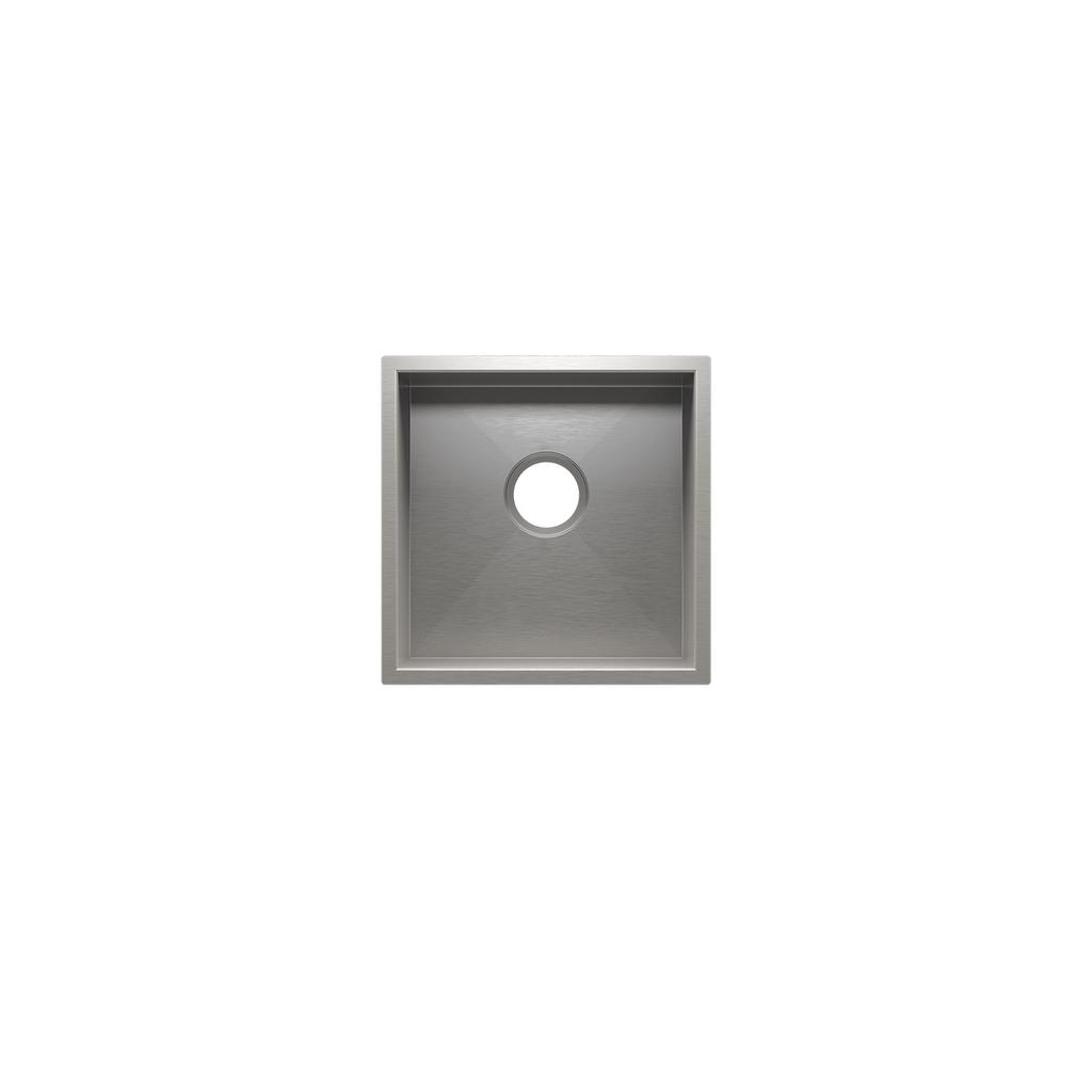 Julien 003609 Urbanedge Bar Sink Undermount Single 15X15X7