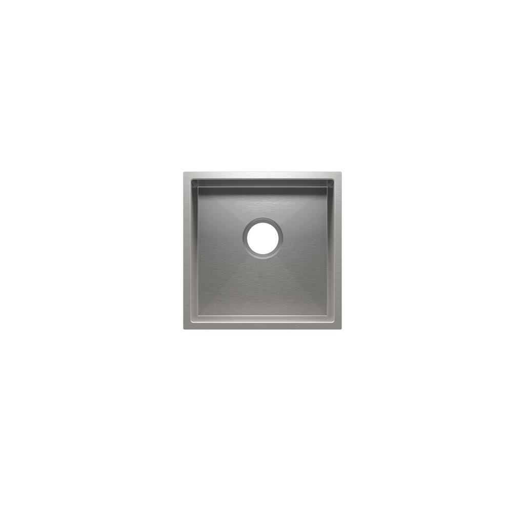 Julien 003924 J7 Bar Sink Undermount Single 15X15X7