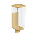 Hansgrohe 42610250 Axor Universal Rectangular Soap Dispenser Brushed Gold Optic