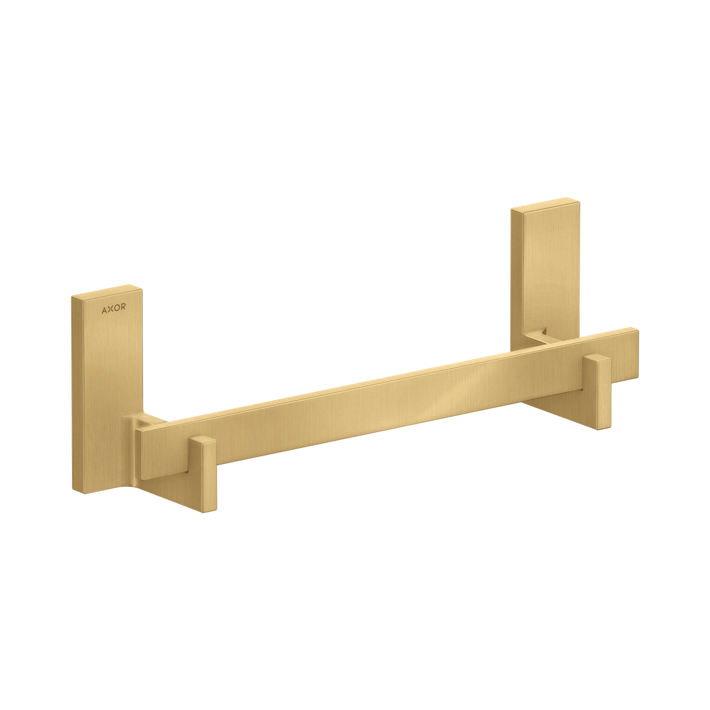 Hansgrohe 42613250 Axor Universal Rectangular Towel Bar 12" Brushed Gold Optic