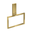 Hansgrohe 42623990 Axor Universal Rectangular Towel Ring Polished Gold Optic