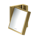 Hansgrohe 42649990 Axor Universal Rectangular Shaving Mirror Polished Gold Optic